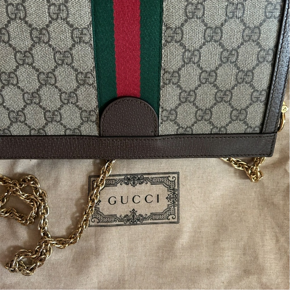 Gucci Ophidia GG chain shoulder / crossbody bag - Picture 15 of 16